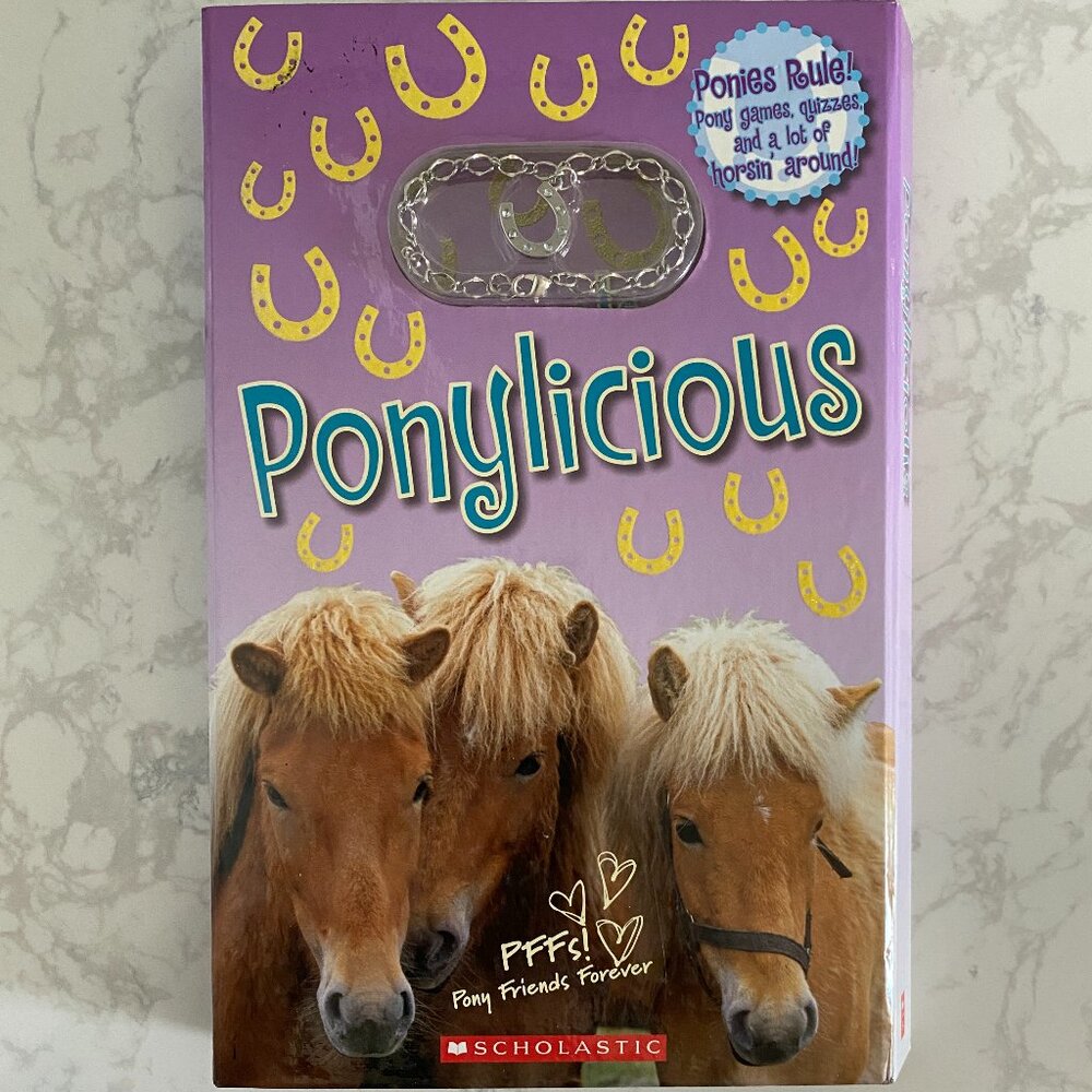 Ponylicious Book & Bracelet